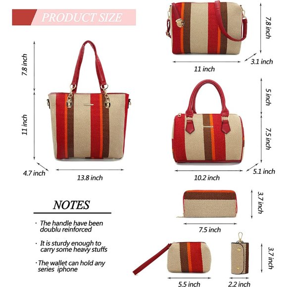 New 6 in 1 bundle * Designer Purses and Handbags - Picture 2 of 9